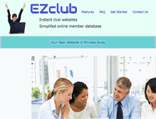 Tablet Screenshot of ezclub.org